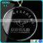 KM-XP09 2016 new arrival round shape small glass crystal medal