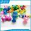 2017 Latest Wholesale Mini Stikeez Rubber Cartoon Pen Cap Toys for Kids and Capsules