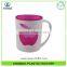 Promotional PS Double Layers Hard Plastic Cup