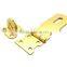 Regular Hasps and Staple, Garage Door Steel Padlock Clasp Hasp and Staple 3-1/2"