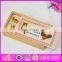 2016 top fashion educational kids wooden domino set WJ278287