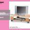 simple cabinet glass modern lcd wooden TV stand