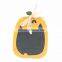 2017 Vintage Home Decor Orange and Black Pumpkin Shape Ghost Holiday Halloween Decoration Plaque