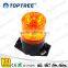 80V 5W LED Beacon Warning Safety Light Yellow Safety Flash Light