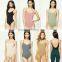 Adult Artistic Gymnastic Leotard Ladies Cami Straps Round O Neck Scoop Back Custom Bodysuits Ballet Leotard