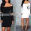 Womens Sexy Body-con Cocktail Evening Party Long Sleeve Strapless Bandage Dress