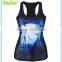 Glow in the dark graphics tank top
