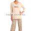women blue printed cheap pajamas set