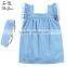 ShiJ Baby Girls Dress Set Demin Vintage Summer Cotton Baby Clothing