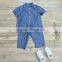 ShiJ 2016 Summer Jeans Baby Boy Clothes Set