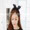 Black Lace Bow Rabbit Ear Hair Bands