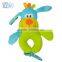 Cute Plush toy with ring for formative education/enlighten education