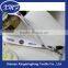 Polyester custom woven lanyard with metal chain for keys