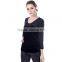 Wholesale new design OEM lady neck blouse