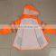 waterproof breathable safety rain coat