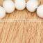 Fashion Hand Woven Ice Crack Ceramic Bracelet Five white Bead Simple hand Chain National Style Rope women Jewelry
