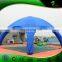 Double Layer Blue 5m Inflatable Bubble Tent For Activity Promotion