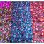 Made in Weifang Custom Digital printing different printed fabric small floral design for polyester printed fabri