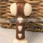 Low price brown durable pet dog chew bone for teeth cleaning