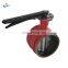 304 stainless steel Disc Fire Butterfly Valves Wheel Handle