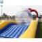 Customized inflatable zorb ball derby race way sport game for kids, inflatable obstacle course race game