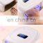 60W Rechargeable Pro LED Gel Nail UV Light Wireless UV LED Nail Lamp Cordless Led Light Nail Dryer  Super-long standbyfor Nails