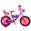 Doll Carrier Baby Bicicleta Kid"s Bike With V Brake 3 -10 Years Old Child Bicycle For Baby Girl OEM Princess Kids Bicycle