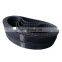 Black Rubber Synchronous timing Belt closed loop rubber belt