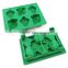 Hot! Lego Brick Minifigure Building Silicone Ice Cube Jelly Chocolate Maker Mold Tray