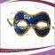 Cheap dark blue sequins christmas masquerade party masks