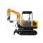 Generic Retractable Undercarriage 1.8 Ton Crawler Excavator  For Sale