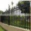 Best quality China supply black cheap wrought iron fence panels zinc steel fence for sale