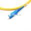 SM G652D 2,0 мм ПВХ Симплекс SC-SC кабель Path cord Одномодовый Оптический патч-корд с SC/UPC оптическим разъемом