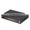 150W Power Supply  16 Port 100Mbs POE Network Switch With 2 Port 1000M Network