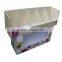New design hot sale cardboard plexiglass candy display box