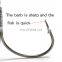 High Carbon Steel Sea Fishing Strengthen Treble Fishing Hook Barbed Hook Jig with wire wrapping