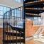 CBMMART cheap indoor steel wood spiral staircase prices