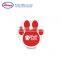 Competitive Price Paw Shape Fridge Magnetic Custom Paper Memo Clip