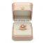 factory wholesale high-end Pu leather jewelry box wedding  ring box