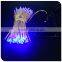 100led blue color with 8 function controller solar light outdoor garden decoration light