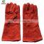 4SAFETY Winter Cow Split Leather Working Safety Gloves Long