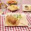 New Arrival  Unbreakable Eco Dinner Plates Wedding Rectangle Biodegradable Disposable Plates