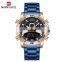 Naviforce 9181 S Luxury Brand Business Digital Quartz Men's Watches Steel Military Chronograph Wristwatch Relogio Masculino
