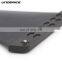 Plastic touring fins 9'' 10'' big center single fin black color us box with screw no logo for longboard surfing