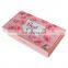 Corrugated packaging box  pink black mail delivery  pink recyclable cardboard small mailer delivery shipping gift boxes