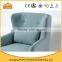 KD button tufted butterfly wing lounge sofa chair for commercial use