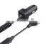 3-in-1 Universal 12V Mini USB Car Charger lighting port type c port mirco port Quick Fast Car Charger