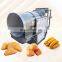 Peanut Two Heads Roller Srayer Steel Potato Chips Puffed Food Adding Ton Drum Tumbler Mixer Seasoning