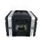 ABS-6UM 12”Light Weight Plastic Amplifier Aviation Case 6U AMP Flight Rack Case With 4 Twist Locks and 2 Carry Handles