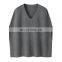 Women's Loose Knit V Neck Cashmere Sleeveless Sweater Vest New Spring Autumn Collection 100% Cashmere Casual Style Front Logo